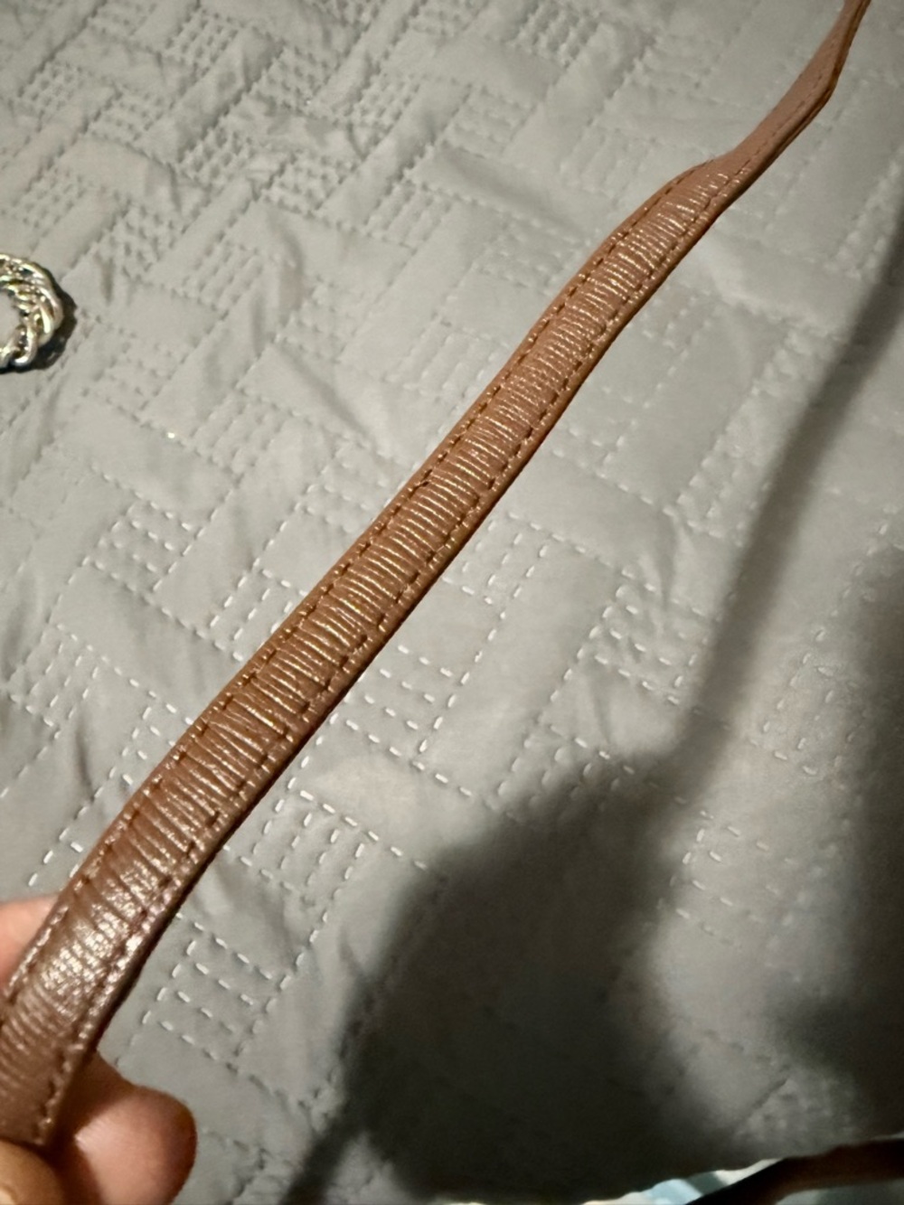 Burberry Brown/Beige Check Crossbody Bag - Picture 5 of 9